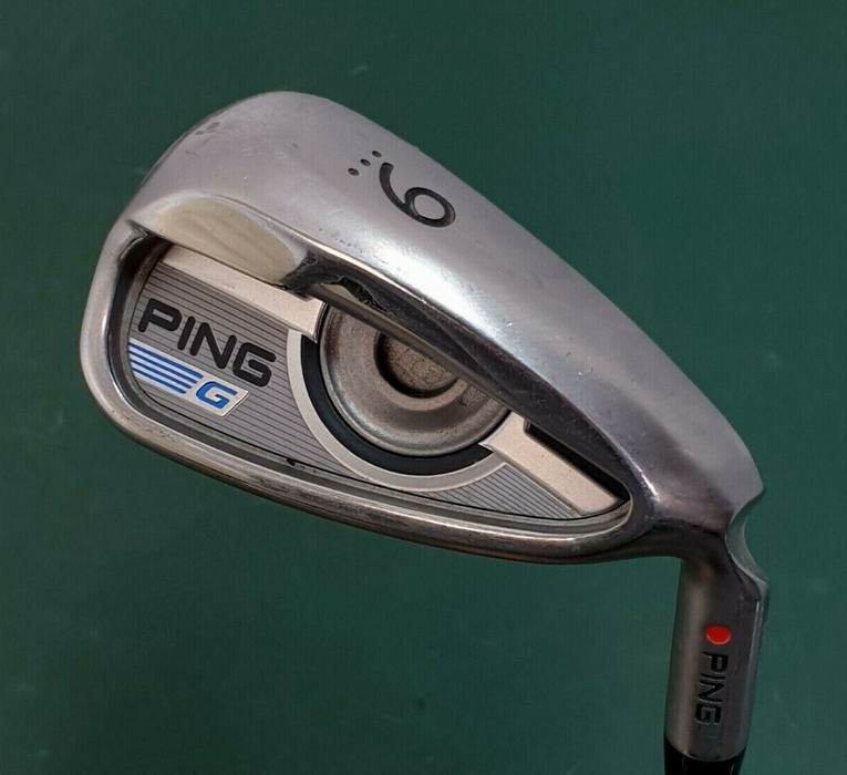 Ping G Series Orange Dot 9 Iron Seniors Steel Shaft Ping Grip