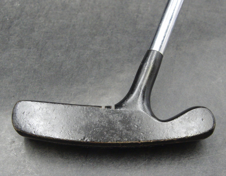 Original Black Ambidextrous Acushnet Bulls Eye Old Standard Putter 84cm Steel
