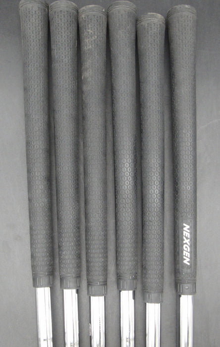 Set of 6x Titleist AP3 718 5-PW Irons Stiff Steel Shafts (0.5" Longer than STD)