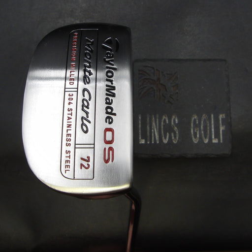 Taylormade OS Monte Carlo Putter Steel Shaft 87cm Length Zero Grip*
