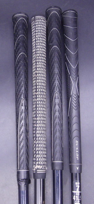 Set of 4 XXIO Twin AX-Sole Driver & 3+5+7 Woods Regular Graphite Shafts*
