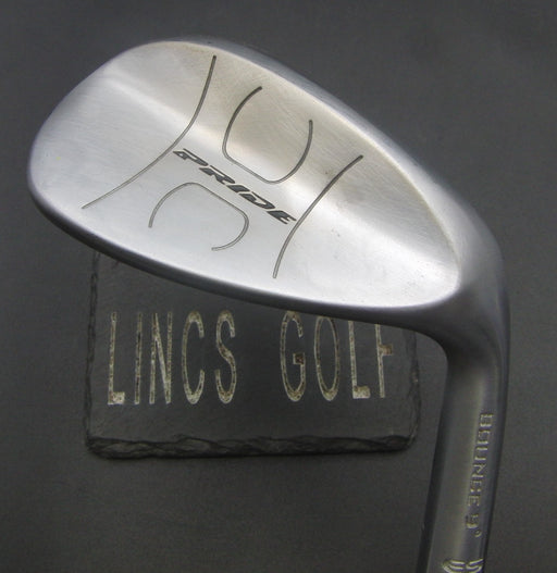 Pride Golf Bounce 9 53° Gap Wedge Regular Steel Shaft Golf Pride Grip