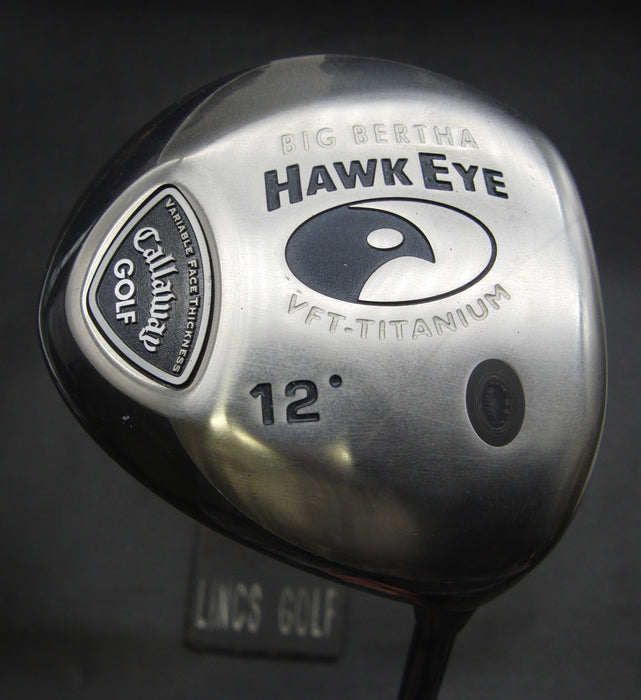 Ladies Callaway Big Bertha Hawk Eye VFT Titanium 12° Driver Ladies Graphite