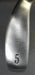 Left-Handed Callaway Big Bertha 2004 5 Iron Uniflex Steel Shaft Sharpro Grip