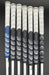 Set of 7x Callaway XR Irons 4-PW Stiff Steel Shafts GolfPride Grips*