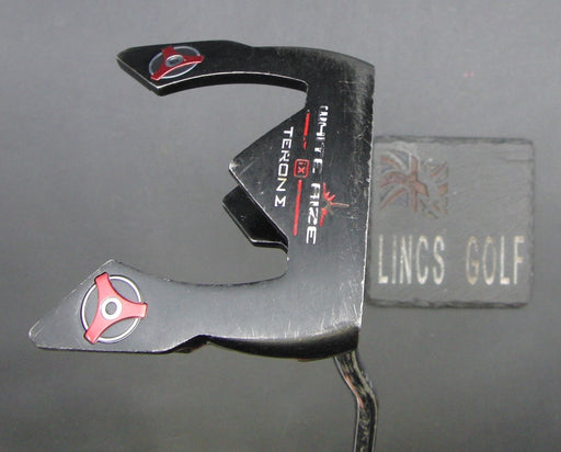 Odyssey White Rize Teron Putter Steel Shaft 83cm Length Psyko Grip **