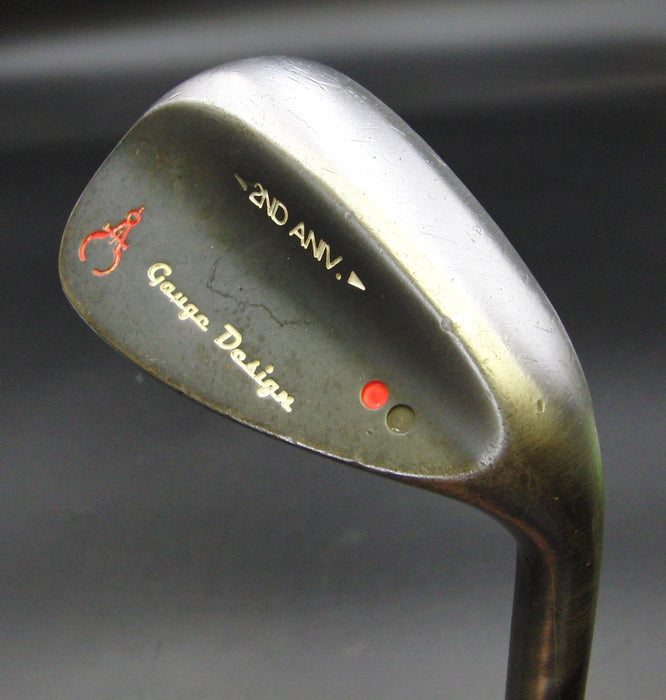 Japanese Gauge Design 2nd Anniversary Gap Wedge Regular Steel Shaft Chaucer Grip