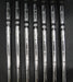 Set of 7x Yonex NanoV Irons 4-PW Stiff Steel Shafts Yonex Grips*