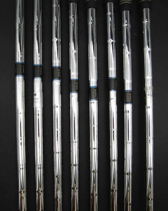 Set of 8x TaylorMade rac cgb Irons 4-PW+AW Stiff Steel Shafts TaylorMade Grips*