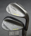 Set of 2 Spalding Proto Type Sand & Lob Wedges Regular Steel Shafts +Grips