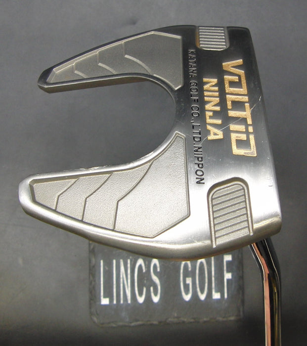 Katana Voltio Ninja Putter 87cm Playing Length Steel Shaft Voltio Grip