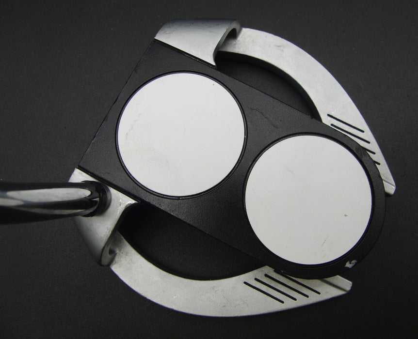 Odyssey Works Tank Fang Putter Steel Shaft 82cm Length Psyko Grip*