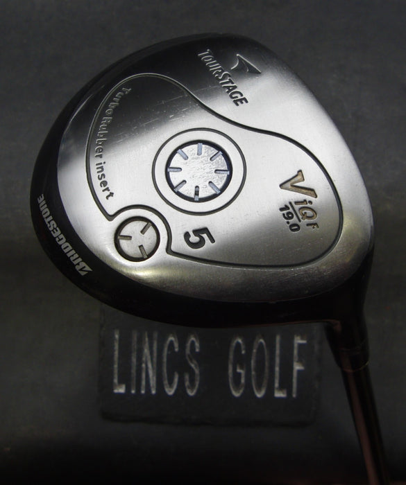 Bridgestone Tour Stage ViQ F 19° 5 Wood Regular Graphite Shaft Royal Grip