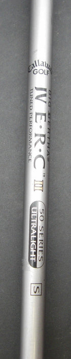 Callaway Big Bertha ERC II Forged 10° Driver Stiff Graphite Shaft with Grip