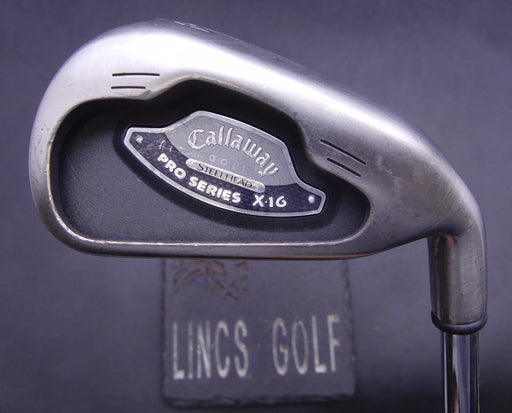 Callaway X-16 Pro Series SteelHead 4 Iron Regular Steel Shaft Royal Grip