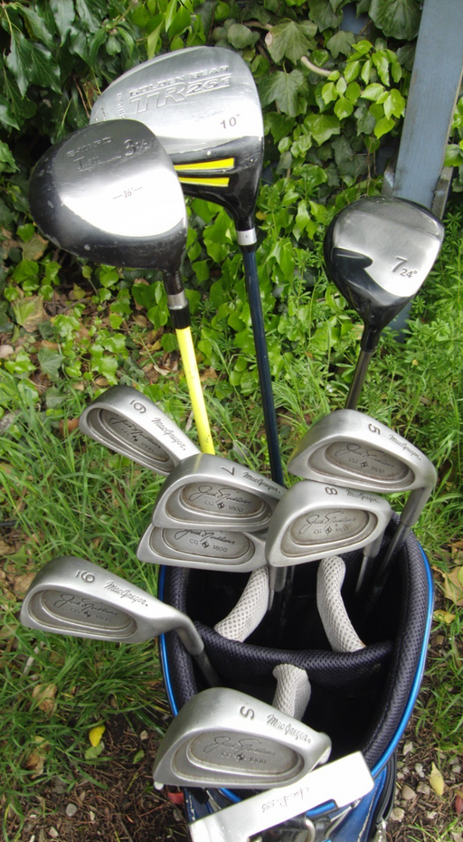 Set of MacGregor CG-1800 5-SW Irons + 10 Driver + S-Yard 3 + 7 Wood + Putter*