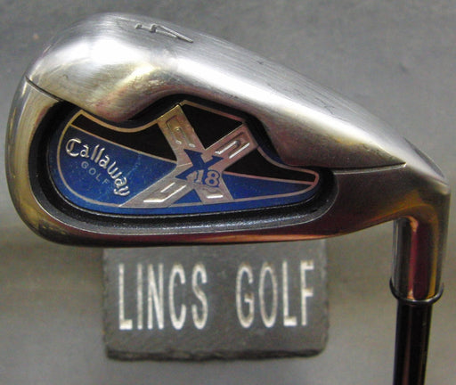 Callaway X18 4 Iron Regular Graphite Shaft Callaway Grip