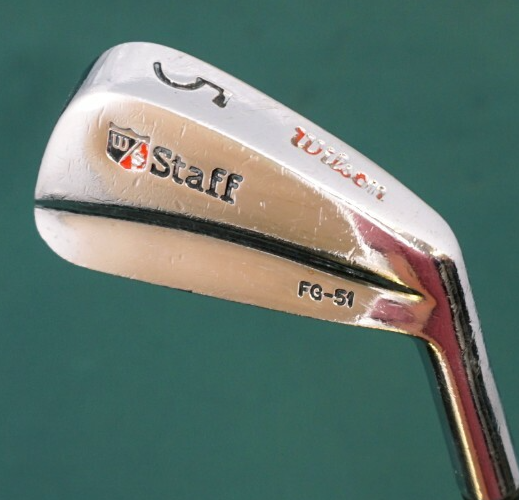 Wilson Staff FG51 5 Iron Regular Steel Shaft Golf Pride Grip