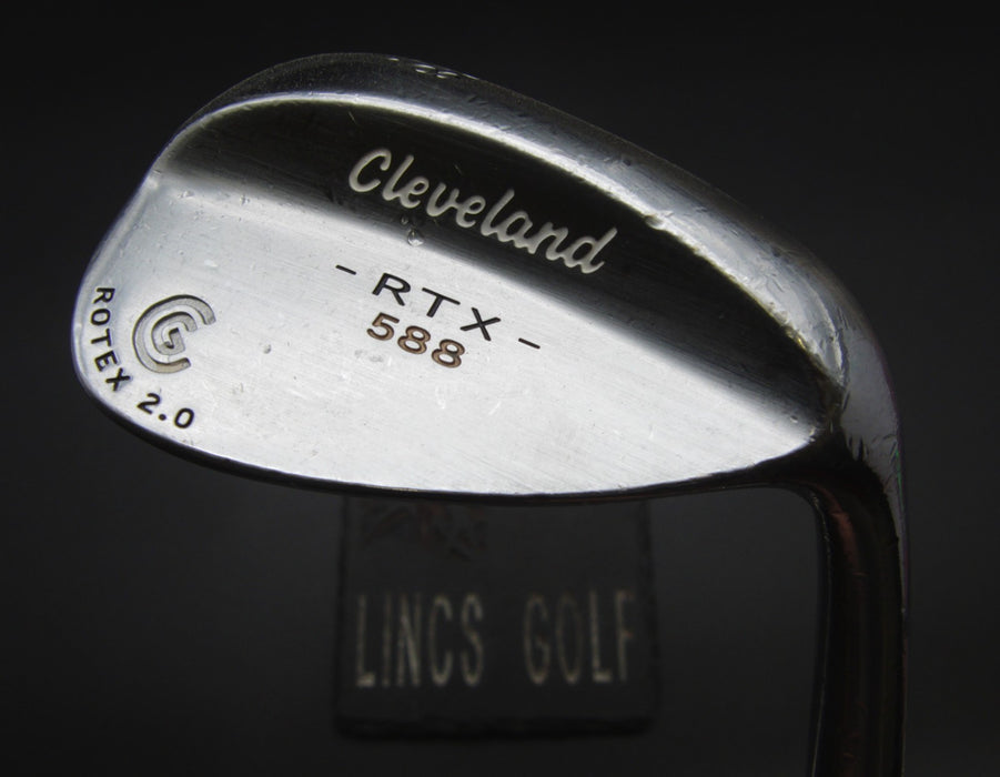 Cleveland RTX.588 Rotex 2.0 58° Sand Wedge Stiff Steel Shaft Cleveland Grip