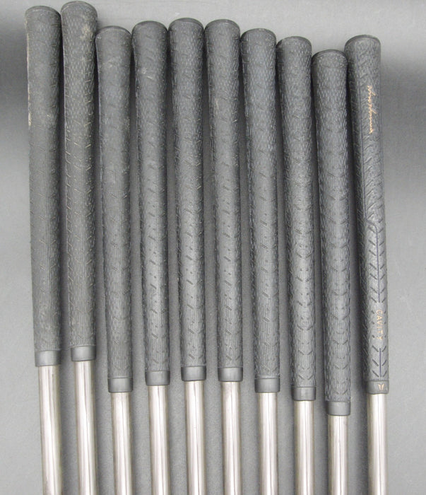 Set of 10x Honma LB280 Irons 3-11+SW Stiff Graphite Shafts HiroHonma Grips*