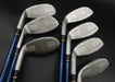 Set of 7x Spalding High Ball Irons 5-PW+GW Stiff Graphite Shafts with Grips*