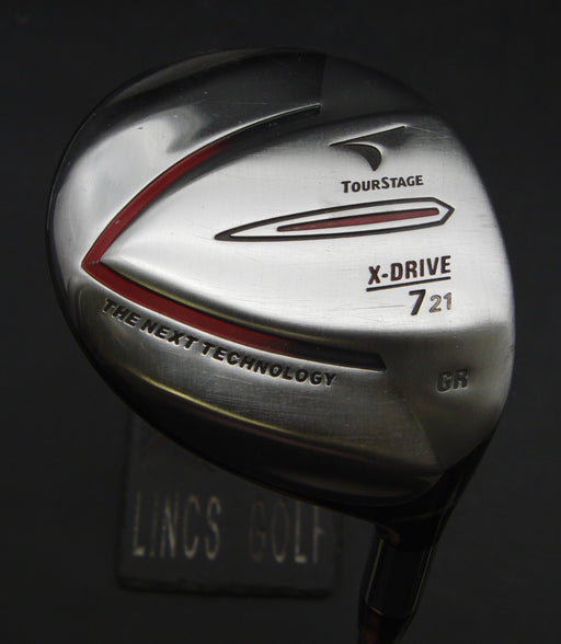 Bridgestone TourStage X-Drive GR 21° 7 Wood Stiff Graphite Shaft GolfPride Grip
