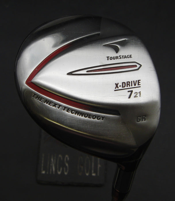 Bridgestone TourStage X-Drive GR 21° 7 Wood Stiff Graphite Shaft GolfPride Grip