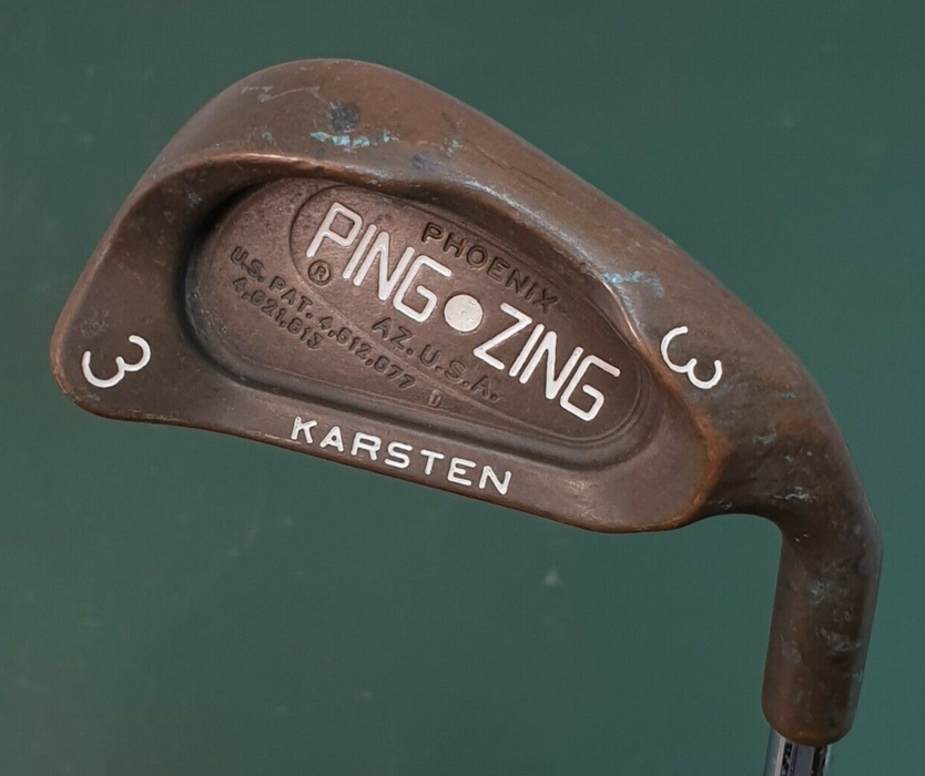 Ping Zing BeCu Beryllium Copper White Dot 3 Iron Regular Steel Shaft Ping Grip