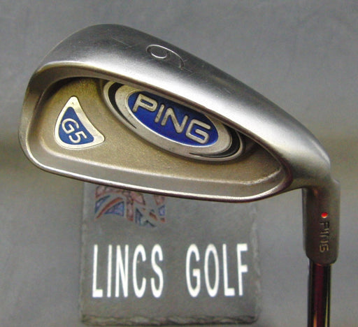 Ping G5 Red Dot 6 Iron Regular Steel Shaft Long Hui Grip