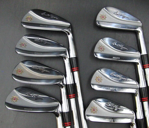 Set of 8 x Ben Hogan Apex Justin Leonard LIMITED 005/272 Irons 3-PW Stiff Steel