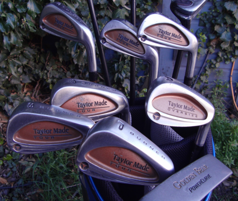 Set of TaylorMade Burner Irons 5-PW+AW +  Driver+3 Wood+4 Wood+Putter*