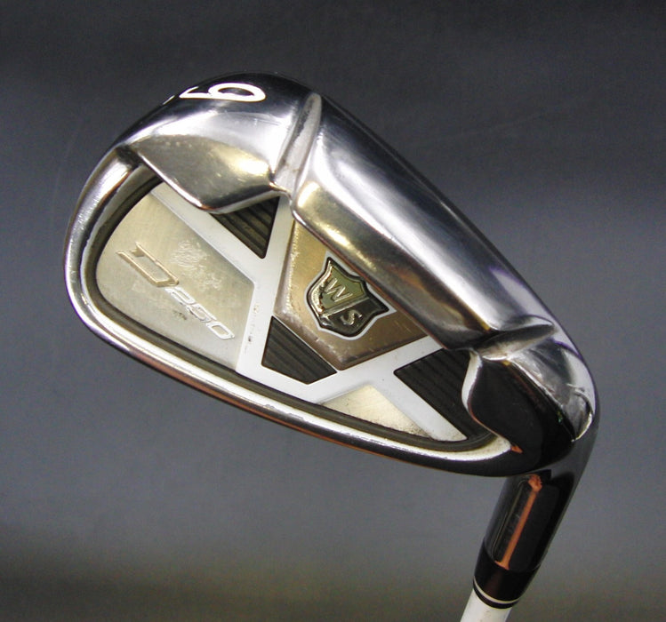 Ladies Wilson Staff D250 9 Iron Flex Ladies Graphite Shaft Wilson Staff Grip