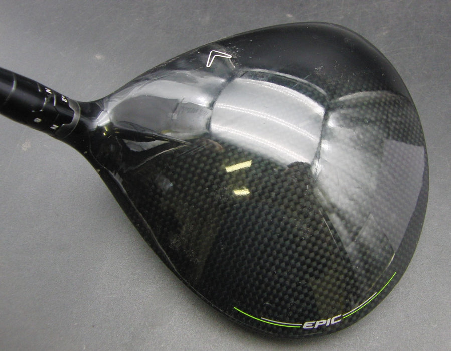 Callaway Epic Max 9° Driver Stiff Graphite Shaft Golfzon Park Grip