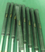 Vintage Set of 9 x Wilson Nick Faldo 3-SW Irons Regular Steel Shafts Wilson Grip