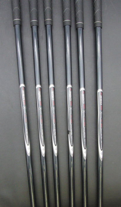 Set of 6x TaylorMade R360 XD 5-PW Irons Stiff Graphite Shafts TaylorMade Grips