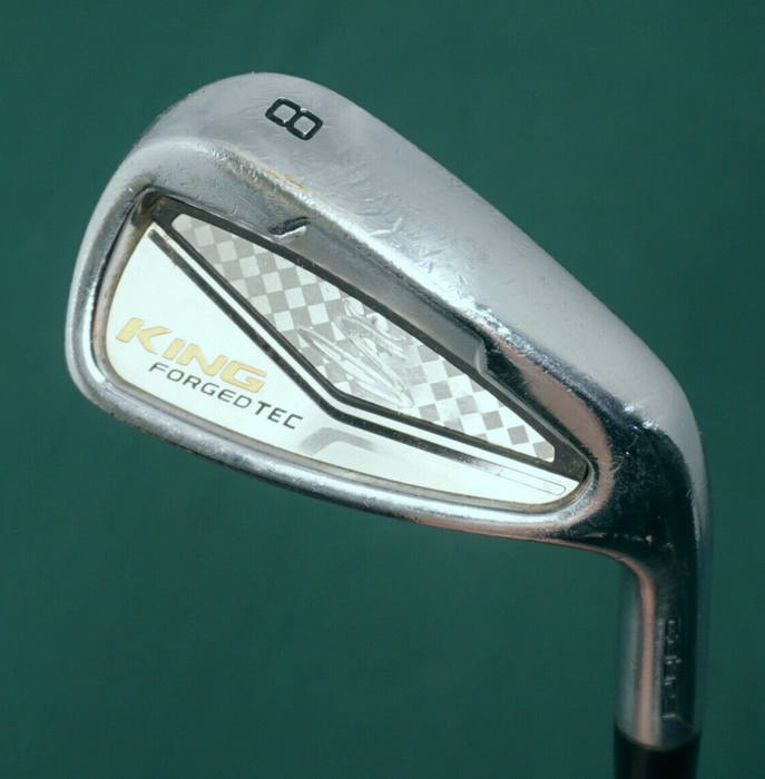 King Cobra Forged Tec 8 Iron Regular Coated Steel Shaft Tacki-Mac Grip