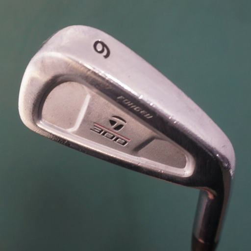 TaylorMade 300 Series Forged 6 Iron Stiff Steel Shaft Burrows Grip