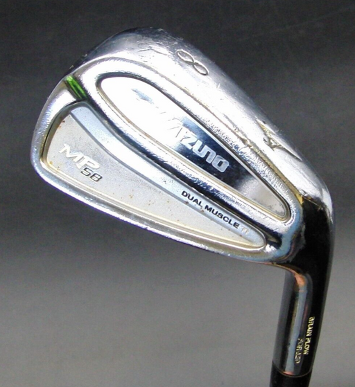 Mizuno MP58 Dual Muscle 8 Iron Stiff Steel Shaft Mizuno Grip