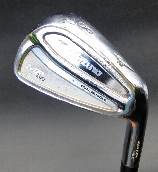 Mizuno MP58 Dual Muscle 8 Iron Stiff Steel Shaft Mizuno Grip