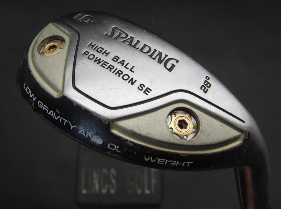 Spalding High Ball Poweriron SE 28° 6 Iron Regular Graphite Shaft Spalding Grip