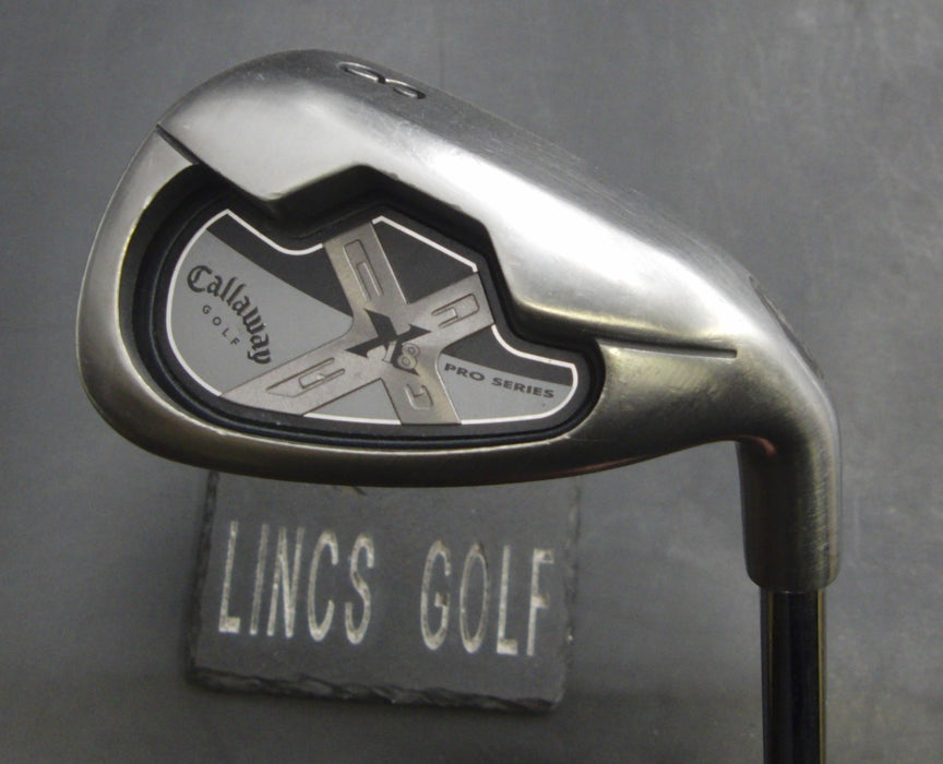 Callaway X18 Pro Series 8 Iron Extra Stiff Steel Shaft Golf Pride Grip