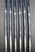 Set of 6x TaylorMade Burner Forged Irons 5-PW Stiff Graphite Shafts G/P Grips*