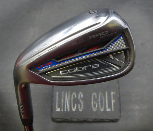 Left Handed Cobra Rad Speed One Length Pitching Wedge Regular Steel Shaft