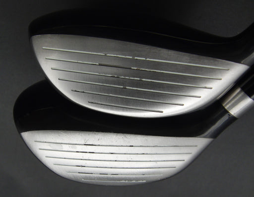 Set of 2 Royal Collection BBD 306V 5+7 Woods Stiff Graphite Shafts Bolux Grips