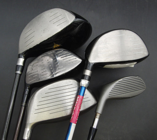 Set of 5x Drivers Tsuruya Axel Tobunda Bridgestone Macgregore Royal Weapon