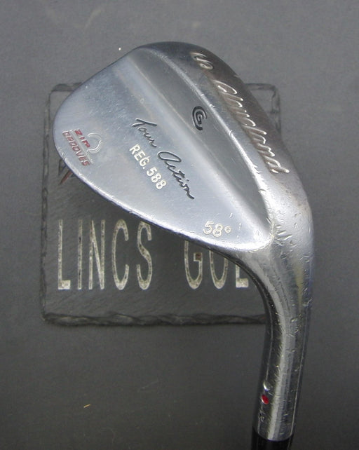 Cleveland Tour Action Reg.588 58° Sand Wedge Stiff Steel Shaft Iomic Grip