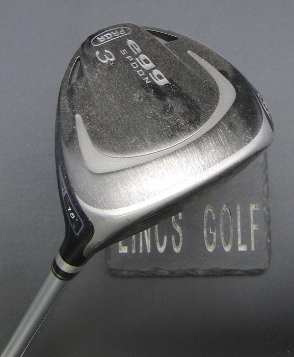 PRGR Egg Spoon 15° 3 Wood Stiff Graphite Shaft Egg Grip