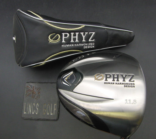 Bridgestone PHYZ 11.5° Driver Regular Graphite Shaft PHYZ Grip + Head Cover