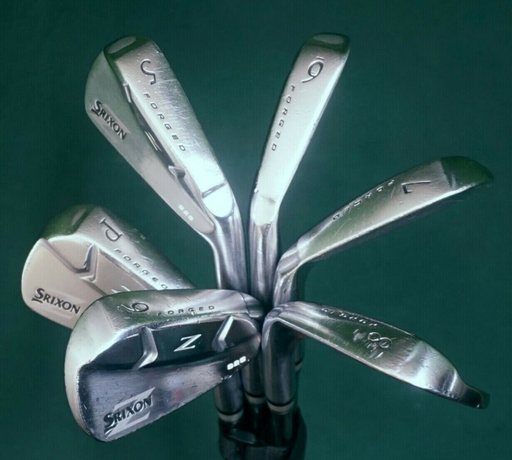 Set Of 6 x Srixon Z925 Forged Irons 5PW Regular Steel Shafts Cobra Grips