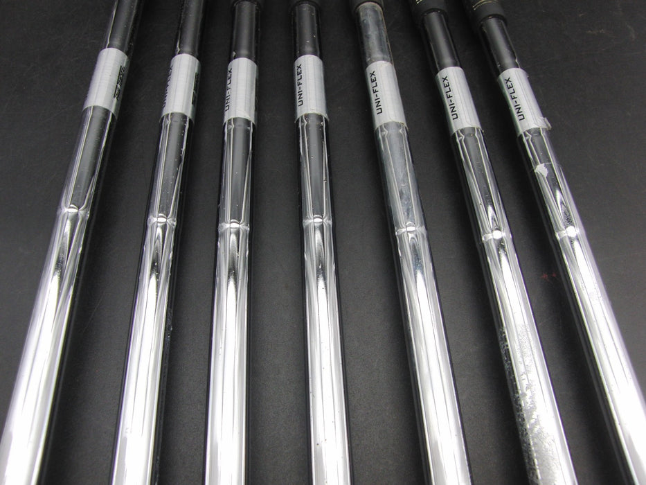 Set of 7x Nike Ignite 4-PW Irons Uniflex Steel Shafts Nike Grips